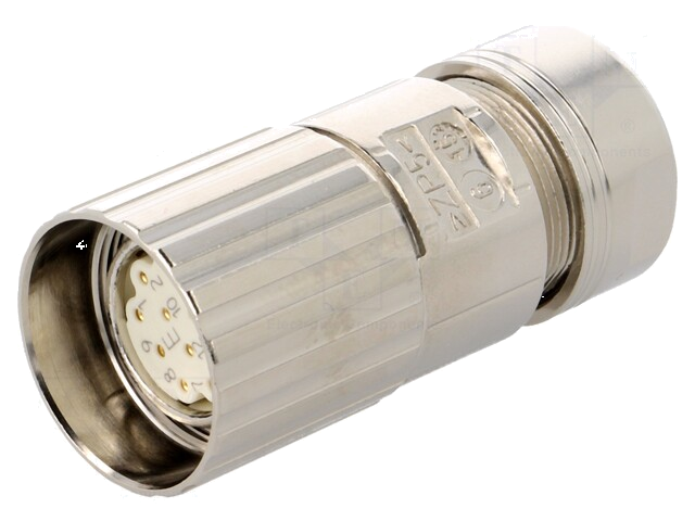 Rechte stekker M23 voor encoders; DRS61 Rechte stekker M23 voor encoders; DRS61